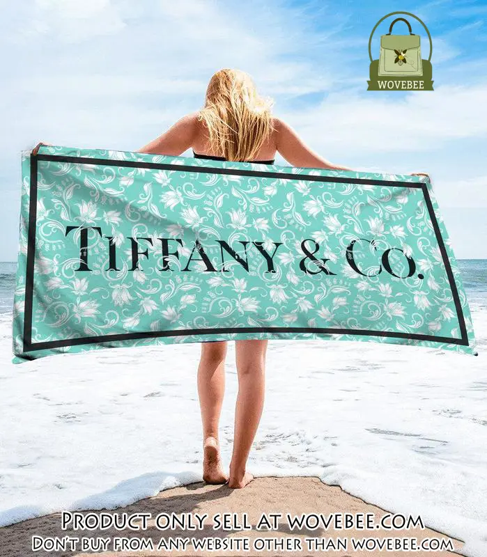 Tiffany & co. beach towel luxury brand hot trending summer  bt00346 wvb0332061